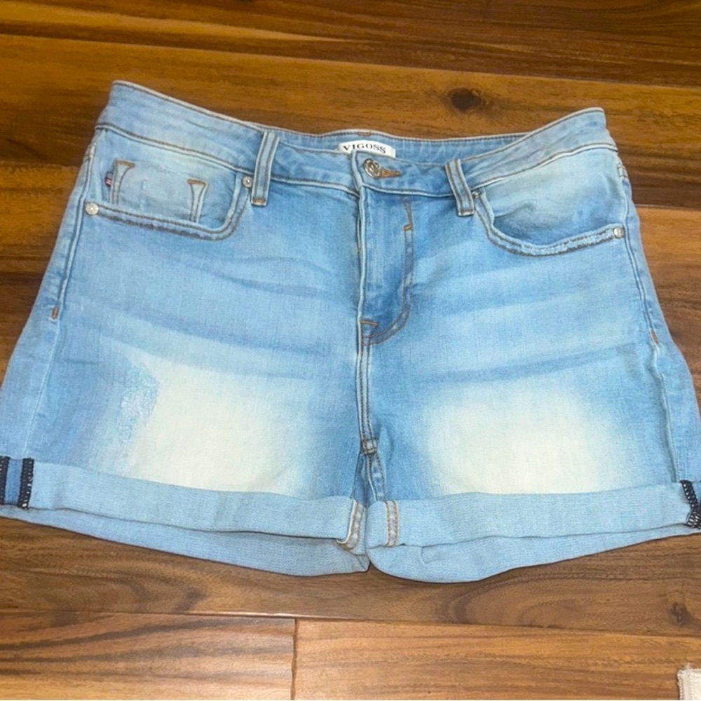 Vigoss Light Blue Denim Shorts